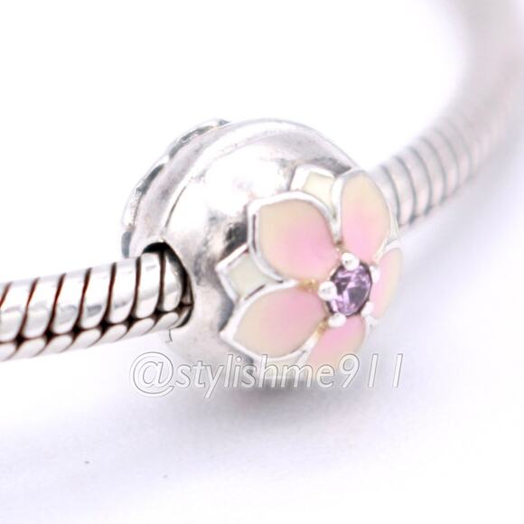 Authentic Pandora Magnolia Bloom Clip - 792078PCZ - Picture 3 of 11